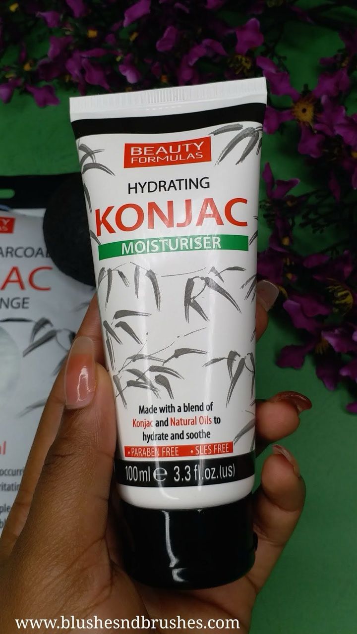 Konjac moisturizer